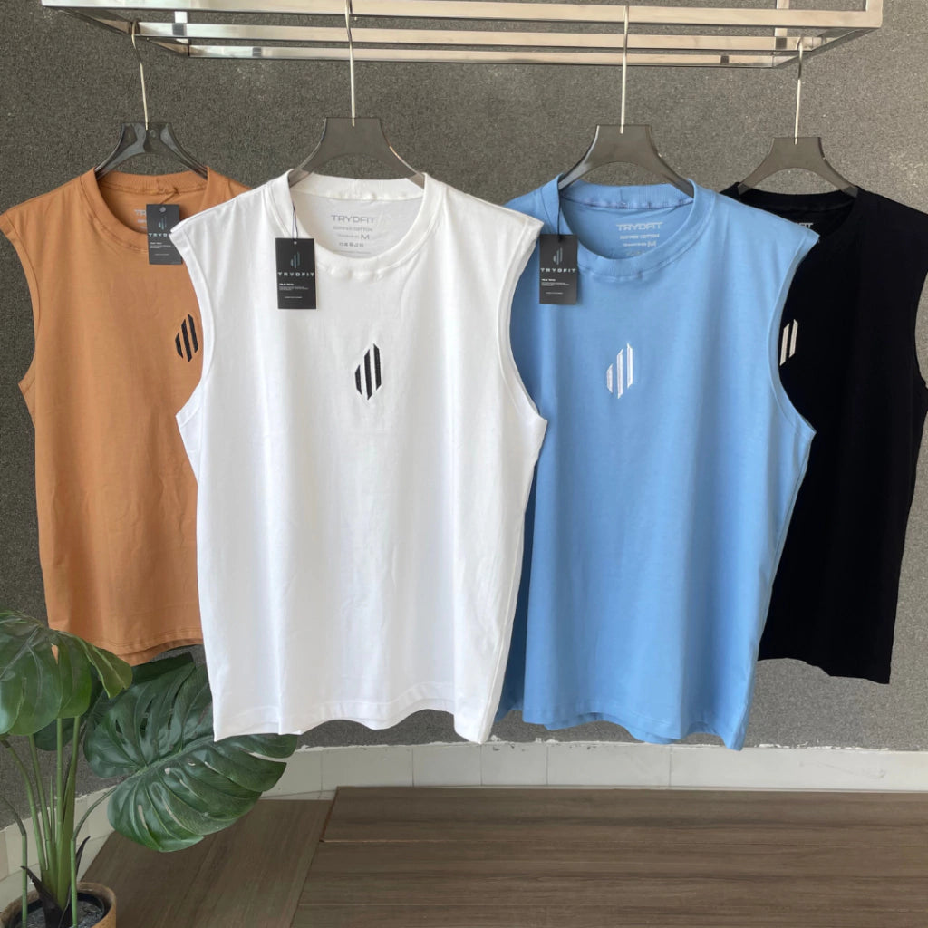 Kit Promocional 04 Regatas Algodão Premium