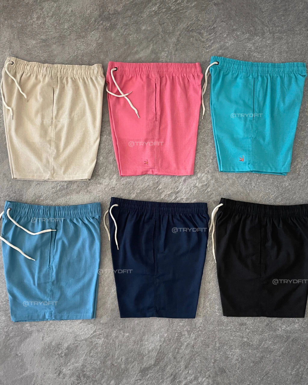 Kit Promocional 6 Bermudas Linho Premium