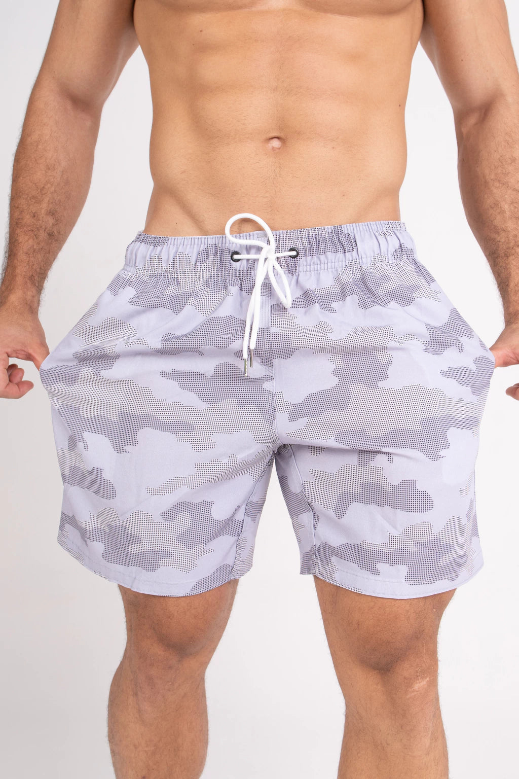 SHORT ELASTIC PREMIUM CAMUFLADO WHITE