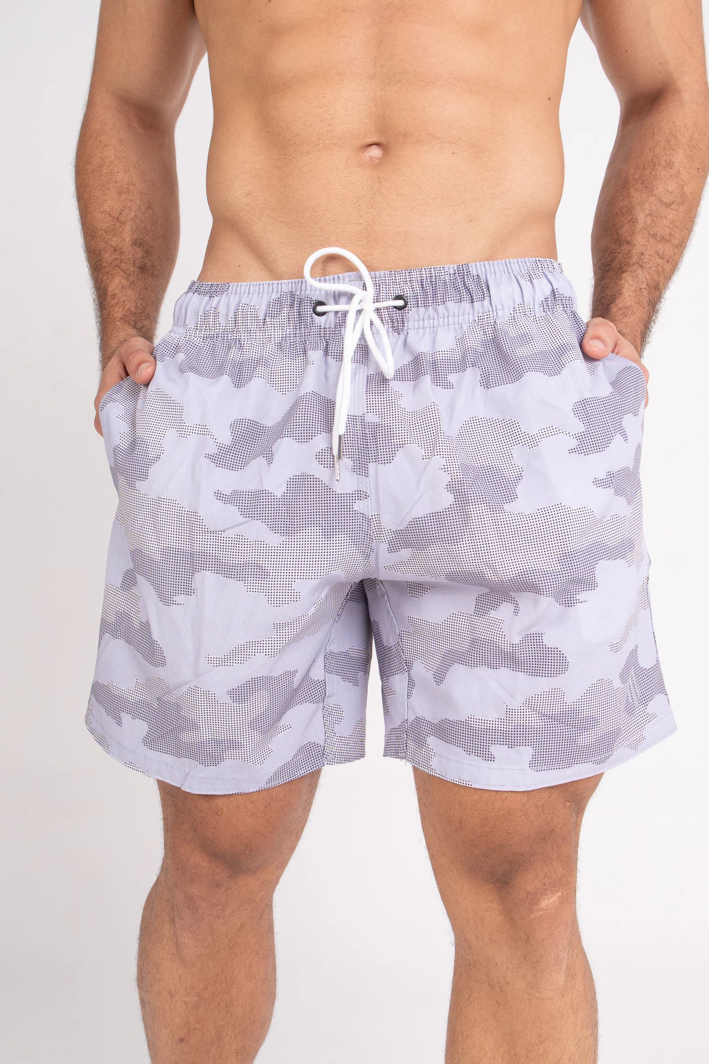 SHORT ELASTIC PREMIUM CAMUFLADO WHITE