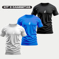 Kit 03 Camisetas Dry